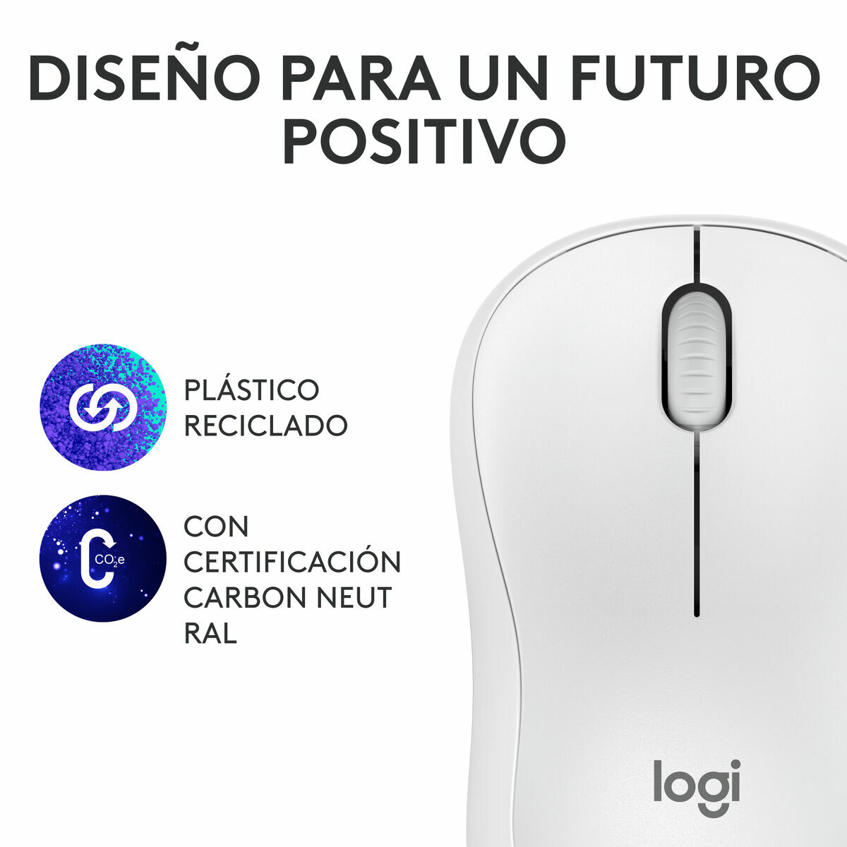 Myš Logitech M240 Bílý